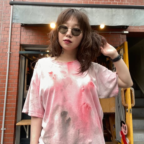 ［USED］タイダイ BORO tee