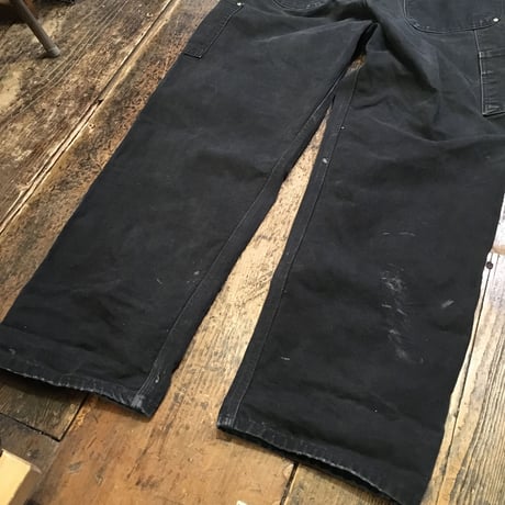 [USED] Carhartt BLACK ダック地 オーバーオール