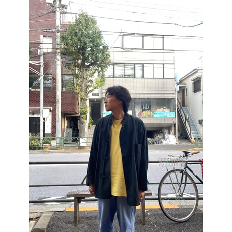 [SELECT] 40's LINEN China SHIRTS Re-pro  ロングスリーブ