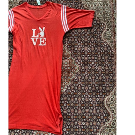 [USED] vintageプレイボーイ🐰❤️Tシャツワンピース