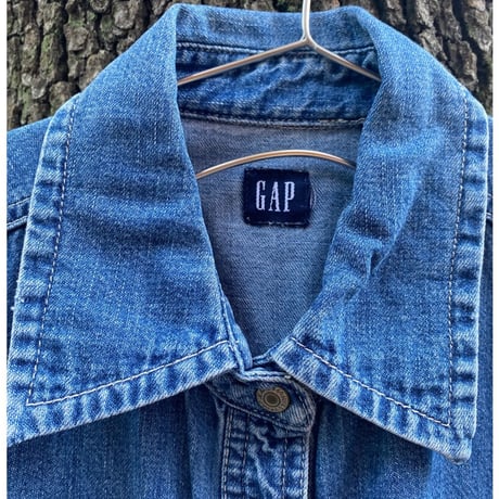 [USED] GAP ノースリーブ デニムシャツ