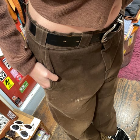 [USED] ボロ♡Brown Dickies