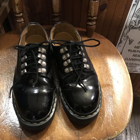 [USED] Dr.Martens  厚底 エナメルシューズ