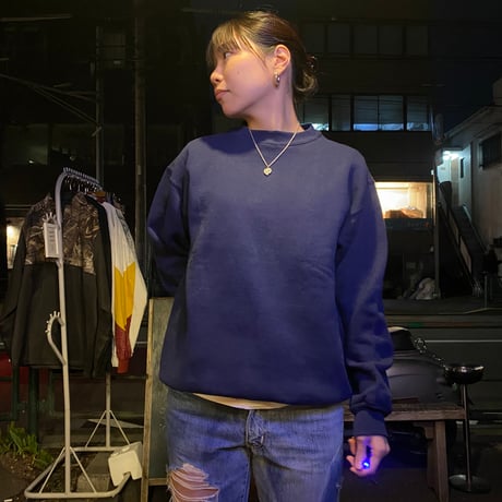 [USED] made in U.S.A.!! "DISCUS" sweatshirt