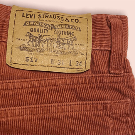 [USED] いい色🍊Levis 517 コーデュロイ PANTS