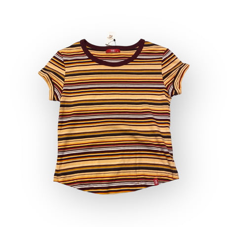 [USED] ブラウンボーダー ちびTee