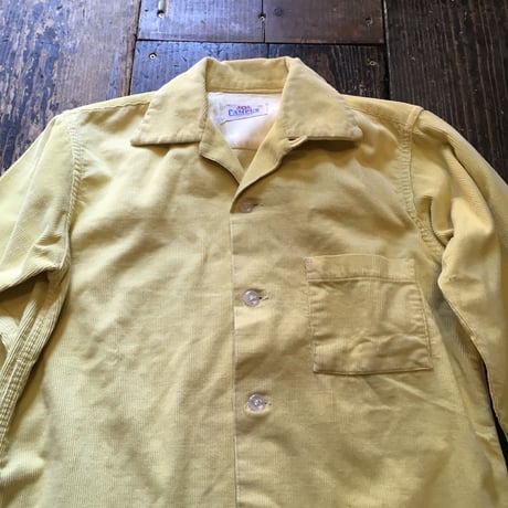 [USED] vintage  CUMPUSコーデュロイシャツ