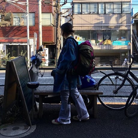 [USED] DENIM ロング カバーオール