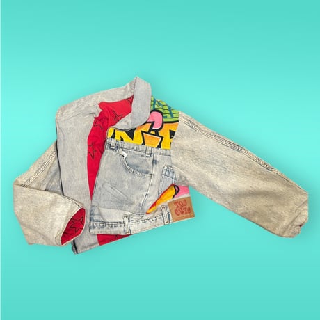 [USED] 90's vintage remake BRAND "TOO CUTE" デニム JKT