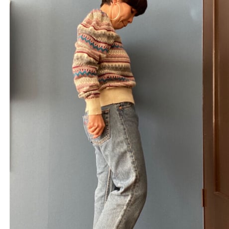 [USED] パフスリーブ♡ニット