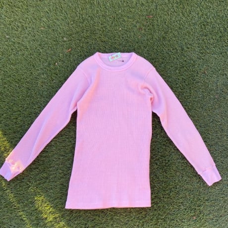 [USED] PINK サーマルtops
