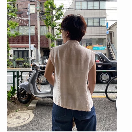 [USED] ノースリーブチャイナシャツ  🇨🇳