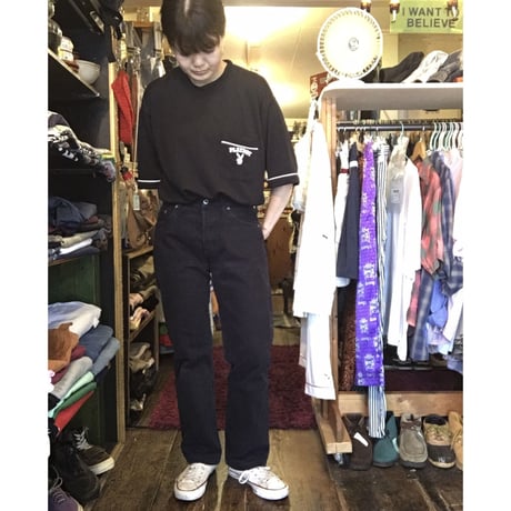 [USED] Levis 501 Black Denim