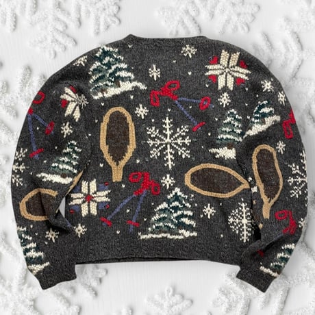 [USED]"REI" winter handmade knit 🎄
