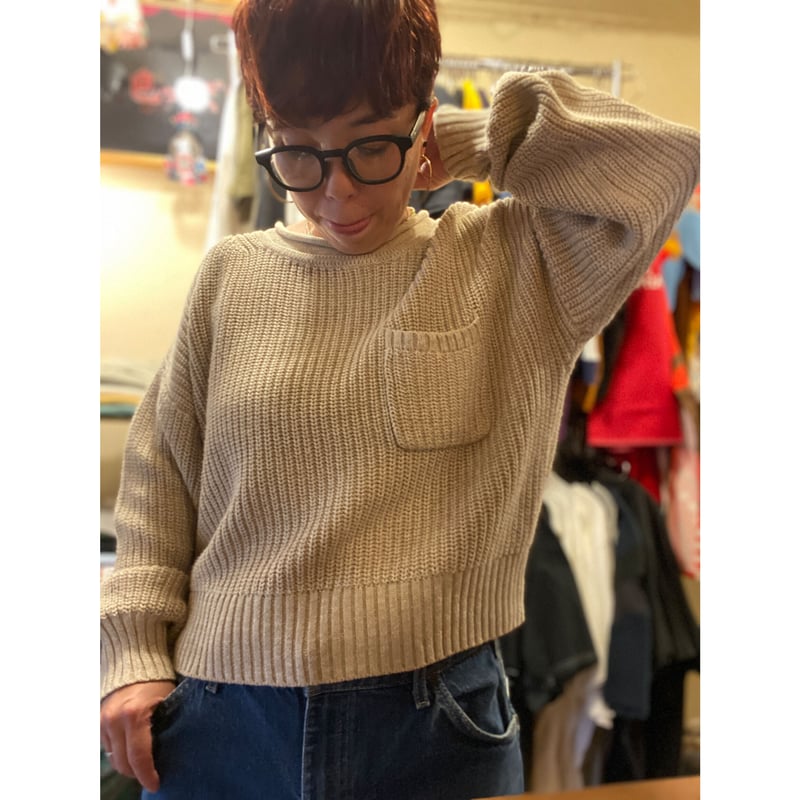 USED]GAP cottonショート丈ニット | garden730