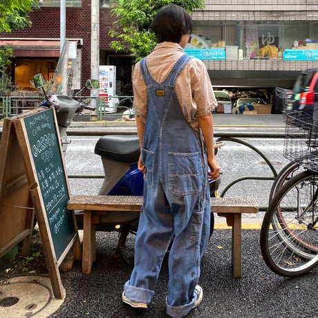 [USED] 60's VINTAGE OPEN-COLLAR SHIRT♡