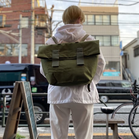 [DEADSTOCK] デンマーク MILITARY BAG リュック&メッセンジャー