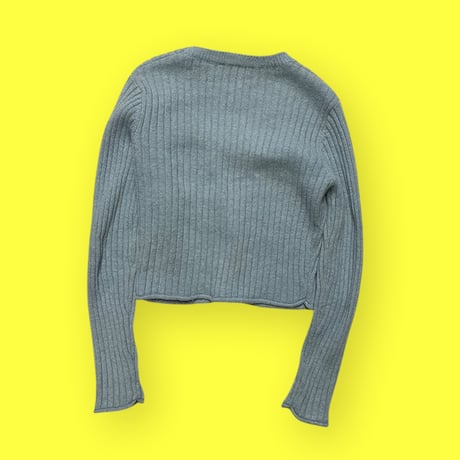 [USED]ニットクロップトップス❄️