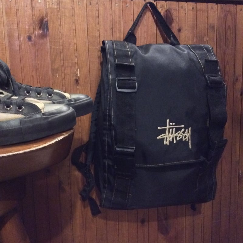 90s OLD stussy MILITARY BACKPACK