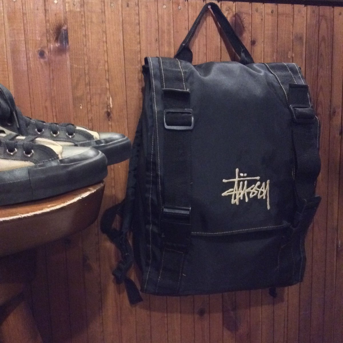 old stussy vintage stussy リュック outergear