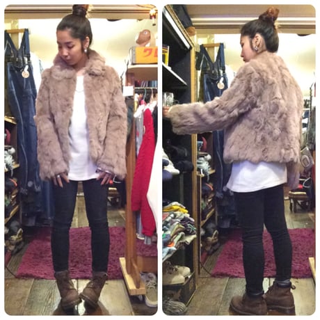 [USED]ラビットファーJKT