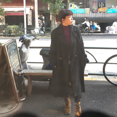 [USED] ふわり。BIG SIZE トレンチコート