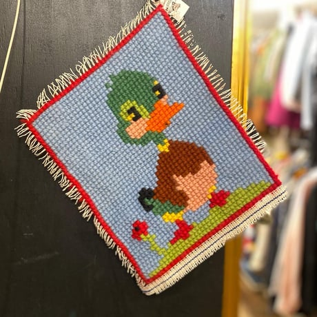 [USED] カルガモ🦆💙ミニミニミニラグマット