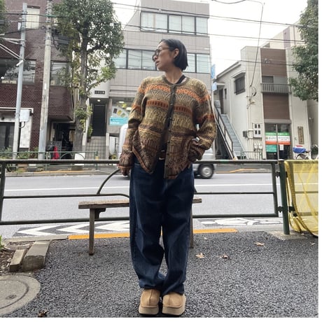 [USED] 秋色ニットカーディガン🤎🌿