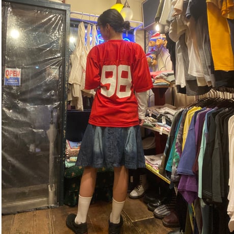 [USED] OLD Denim プリーツskirt
