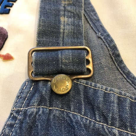 [USED] VINTAGE  フレア デニムオーバーオール