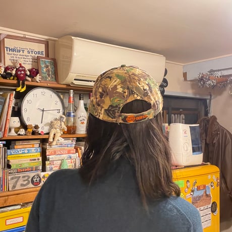 [USED] NAPA outdoor camo柄 cap 🍊