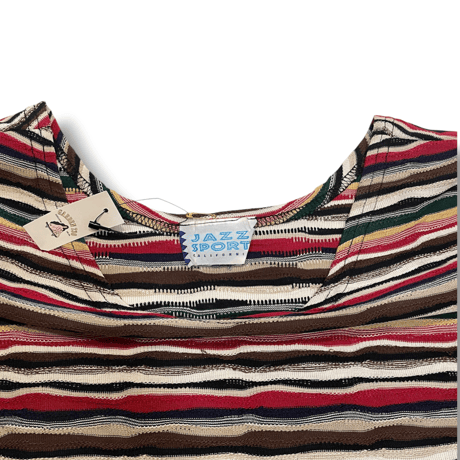 [USED]colorfulボーダーTee