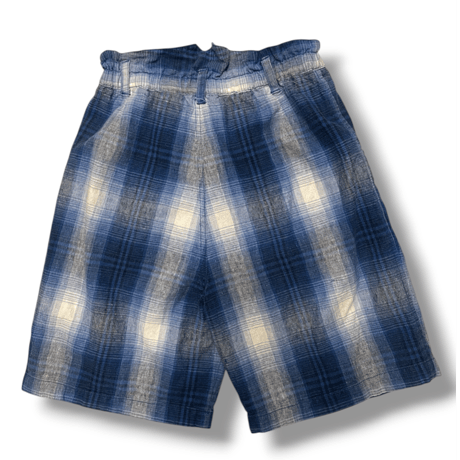 [USED] BLUE チェックハーフPANTS