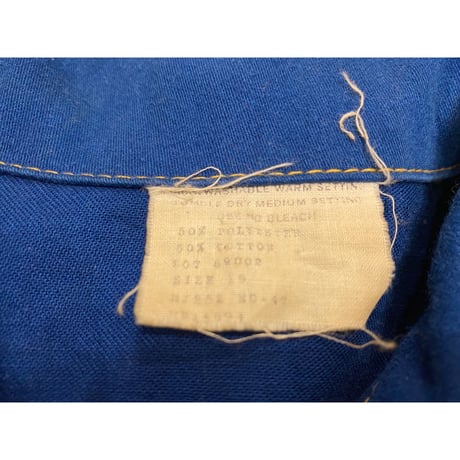 [USED] 70's COTTON BLUE Gジャン