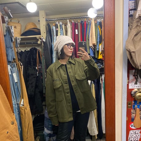 [USED] 50's Vintsge! US ARMY ウールシャツJKT