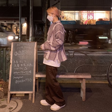 [USED] LAVENDER メキシカン PARKA💜