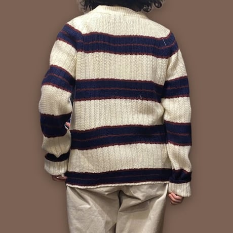 [USED] ざっくり♡ボーダー ACRYL KNIT