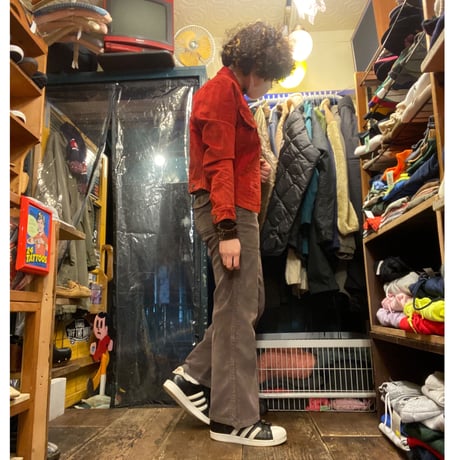 [USED] vintage!! REAL SUEDE JACKET