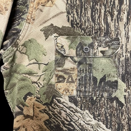 [QP ○△ ⇄ garden] 004 REAL TREE CAMO SHIRTS