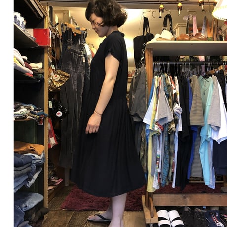 [USED] COTTON ガーゼワンピース