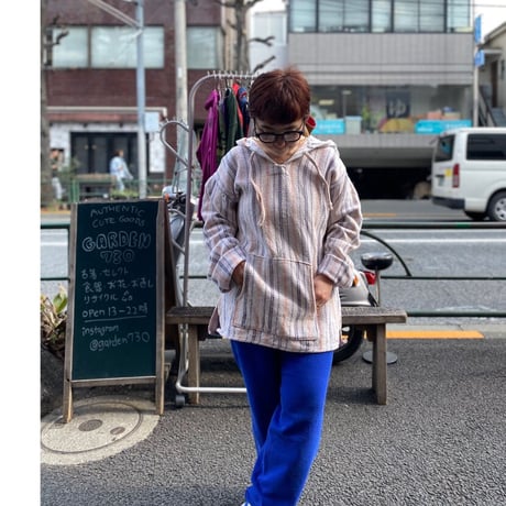 [USED] COTTON MEXICAN PARKA (LIGHT COLOR)