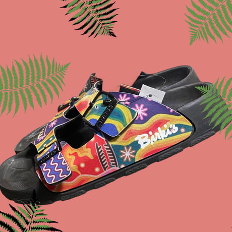 [USED] Birki's 柄サンダル