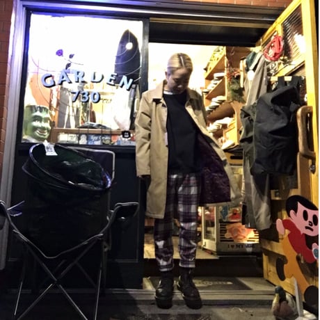 [USED] さわやか タータンチェック柄 PANTS