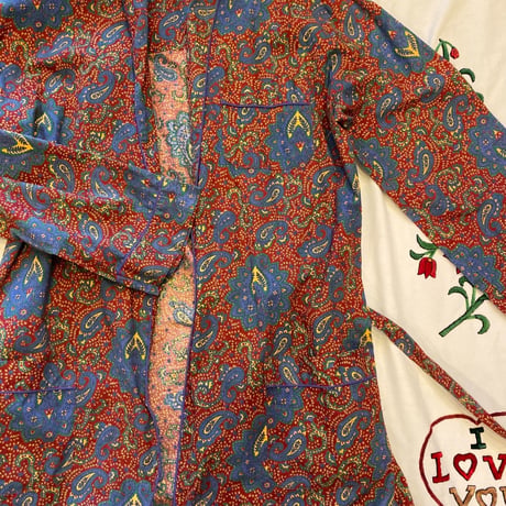 [USED] ペイズリー柄ロングガウン