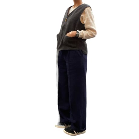 [USED] ZIP wool  vest