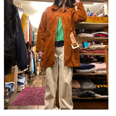 [USED]70's vintage スウェードコート