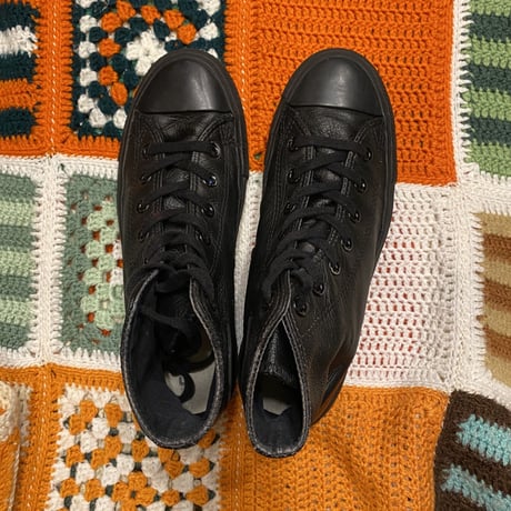 [USED] CONVERSE  レザー　チャックテイラー