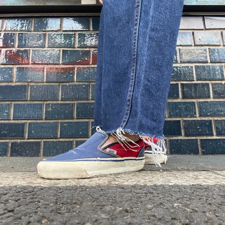 [USED] 70's VANS SLIP-ON /22~23cm
