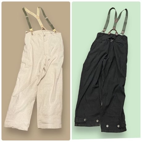 [SELECT] 40's FRENCH LINEN/COTTON PANTS（Repro）
