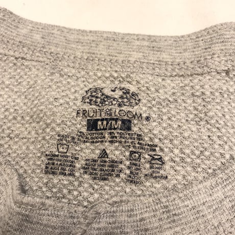 [USED] FRUIT OF THE LOOM ヘンリーネックサーマル！
